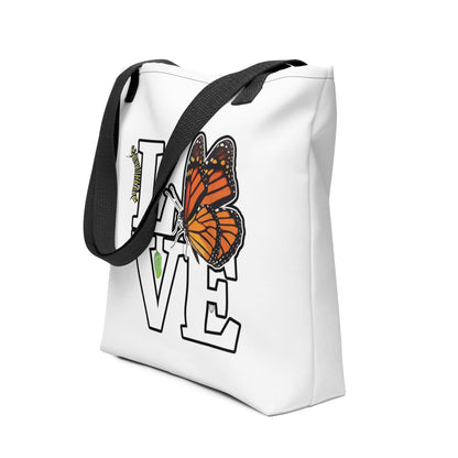 Love Monarch Butterfly Tote bag