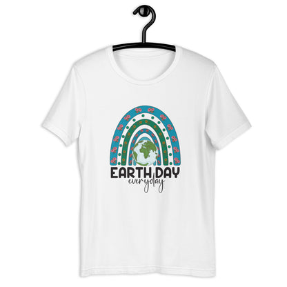 Earth Day Every Day Rainbow T-Shirt