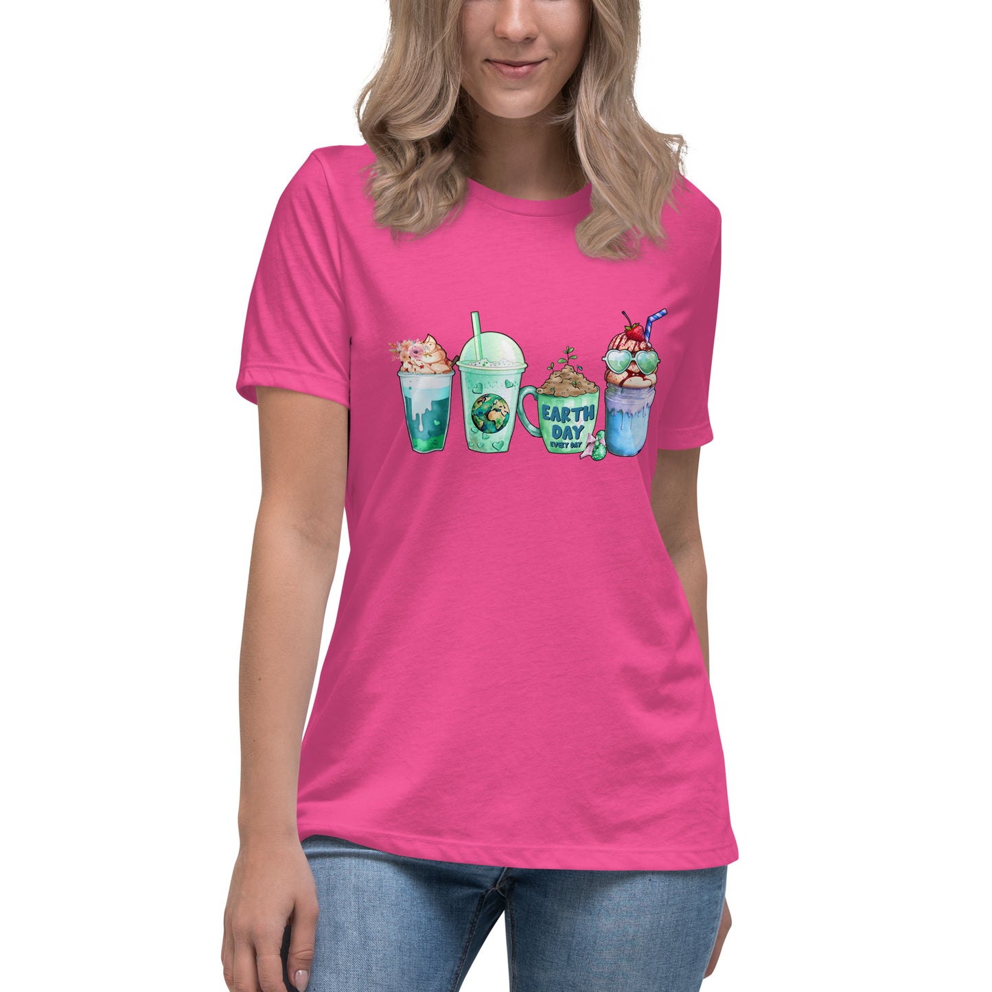 Earth Day Coffee Women's Relaxed T-Shirt