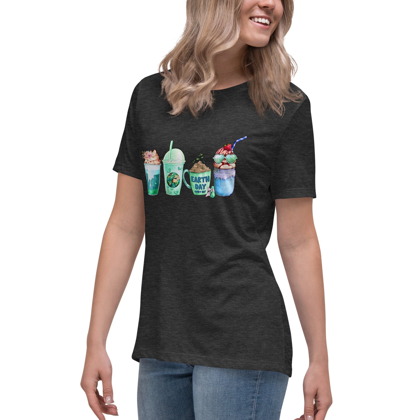 Earth Day Coffee Women's Relaxed T-Shirt