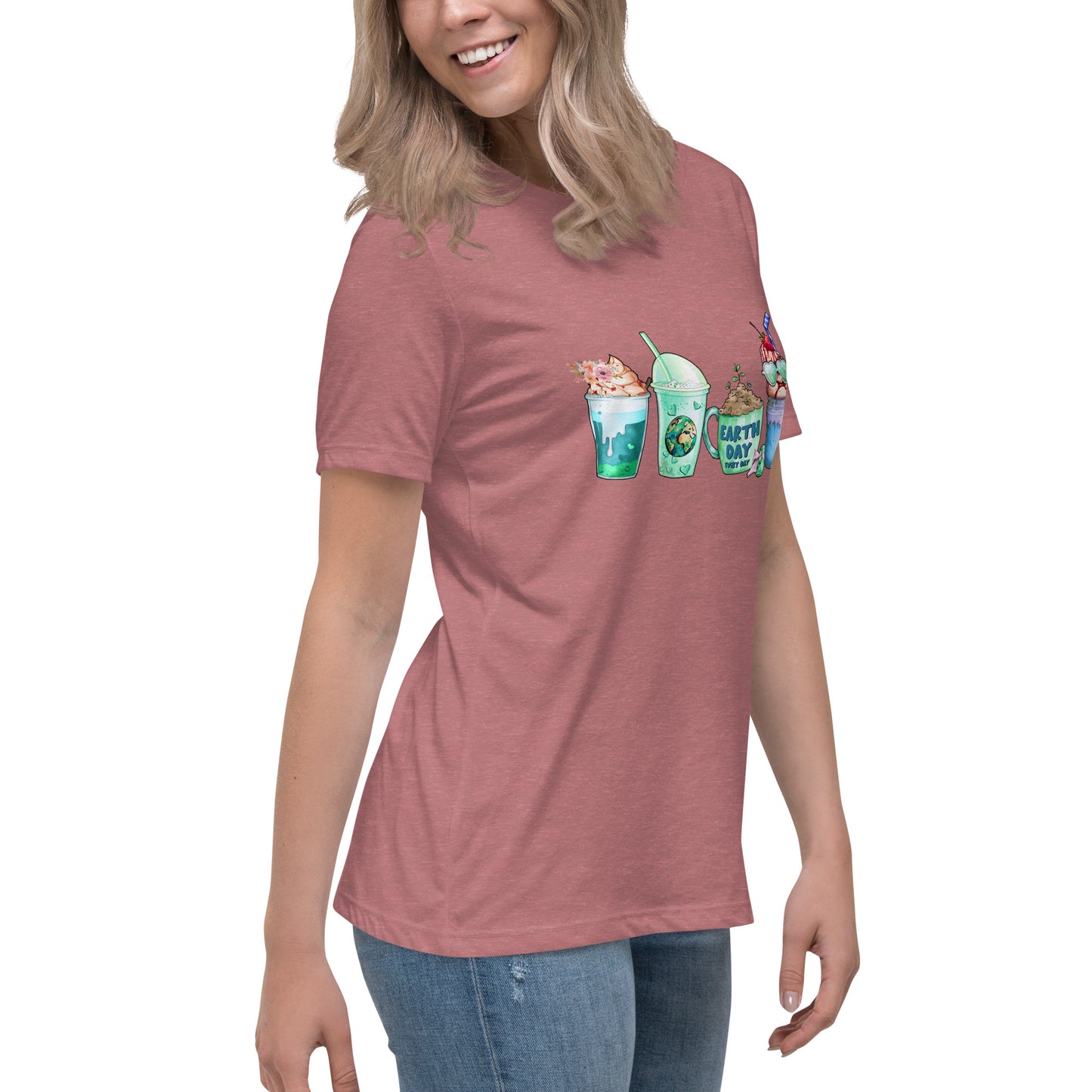 Earth Day Coffee Women's Relaxed T-Shirt