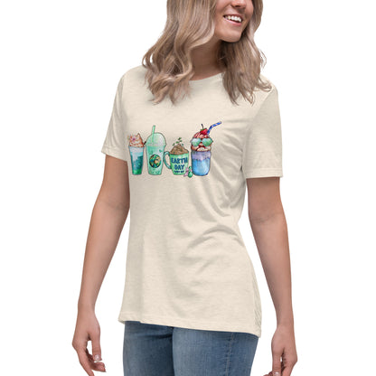 Earth Day Coffee Women's Relaxed T-Shirt