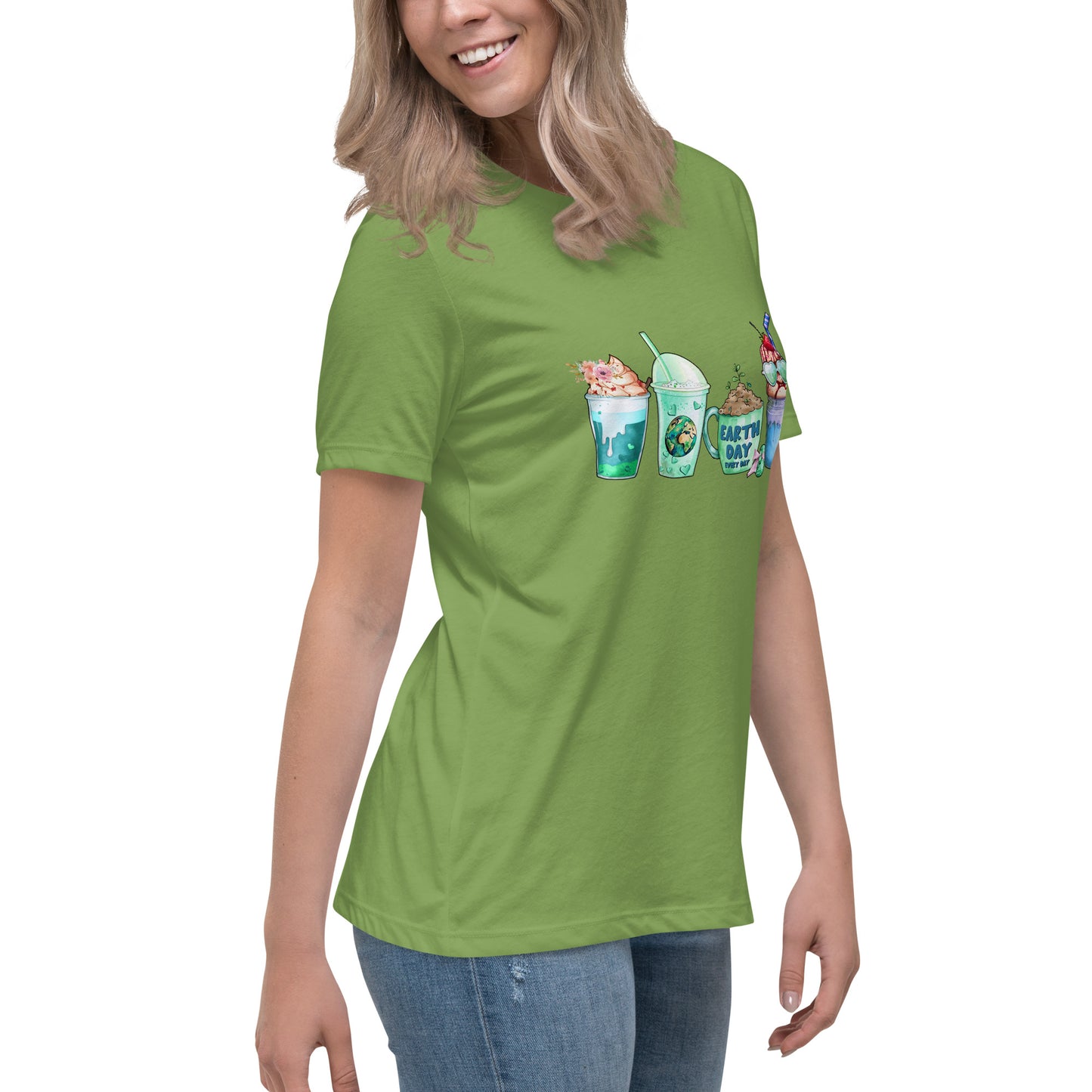 Earth Day Coffee Women's Relaxed T-Shirt