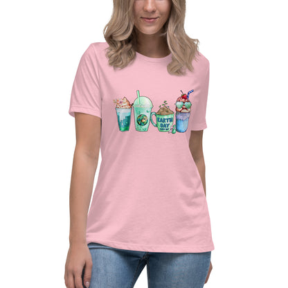 Earth Day Coffee Women's Relaxed T-Shirt