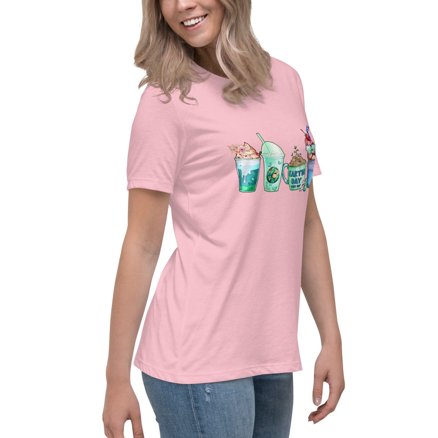 Earth Day Coffee Women's Relaxed T-Shirt