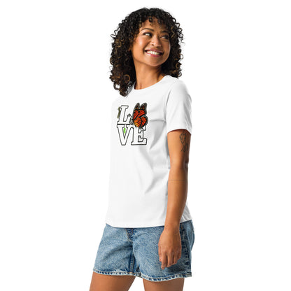 Monarch Love Bella + Canvas Women's Relaxed T-Shirt