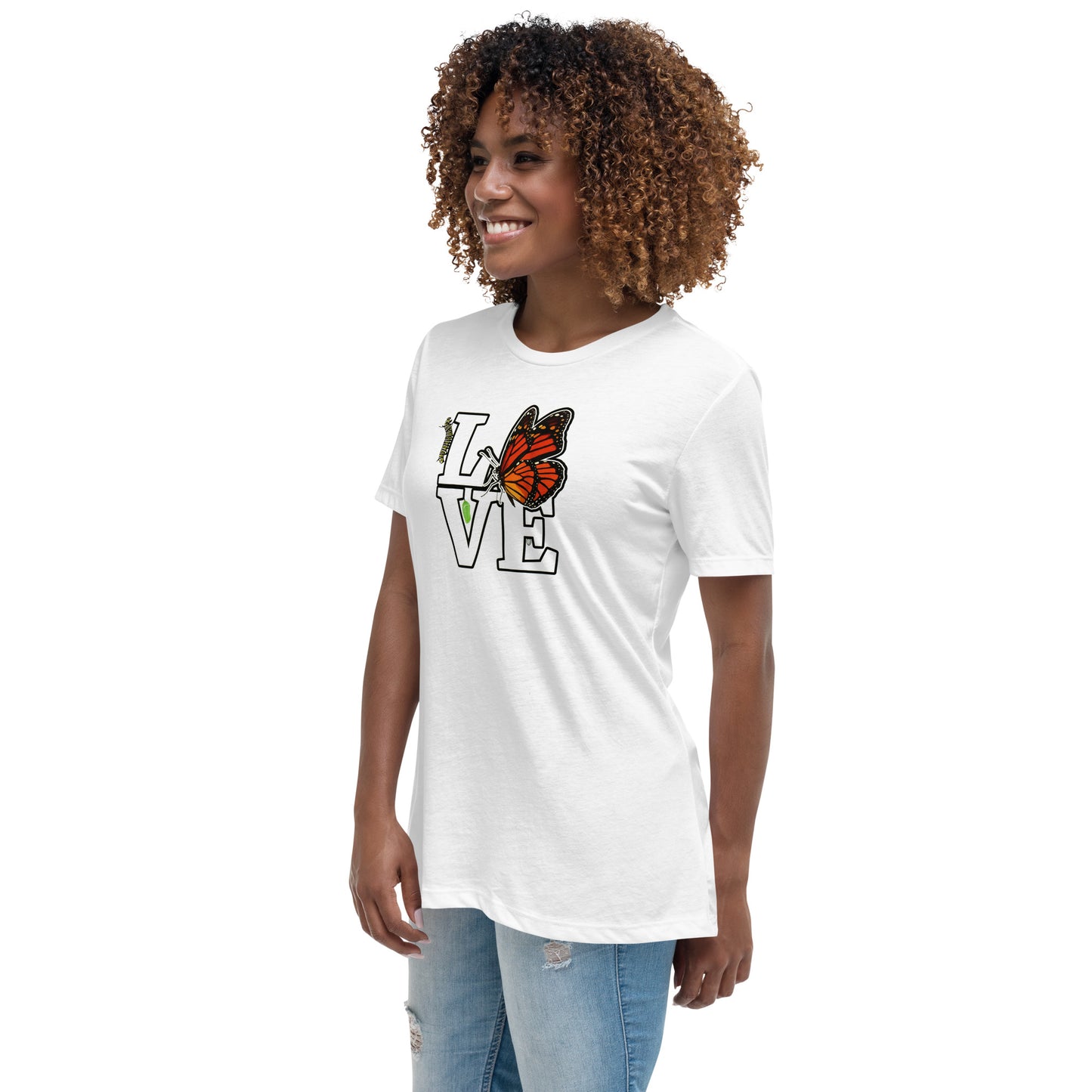 Monarch Love Bella + Canvas Women's Relaxed T-Shirt